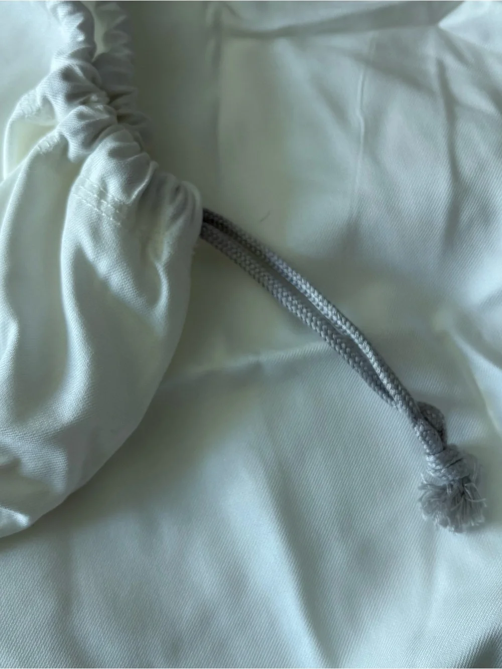 RIMOWA White Cotton Drawstring Dust Bag
